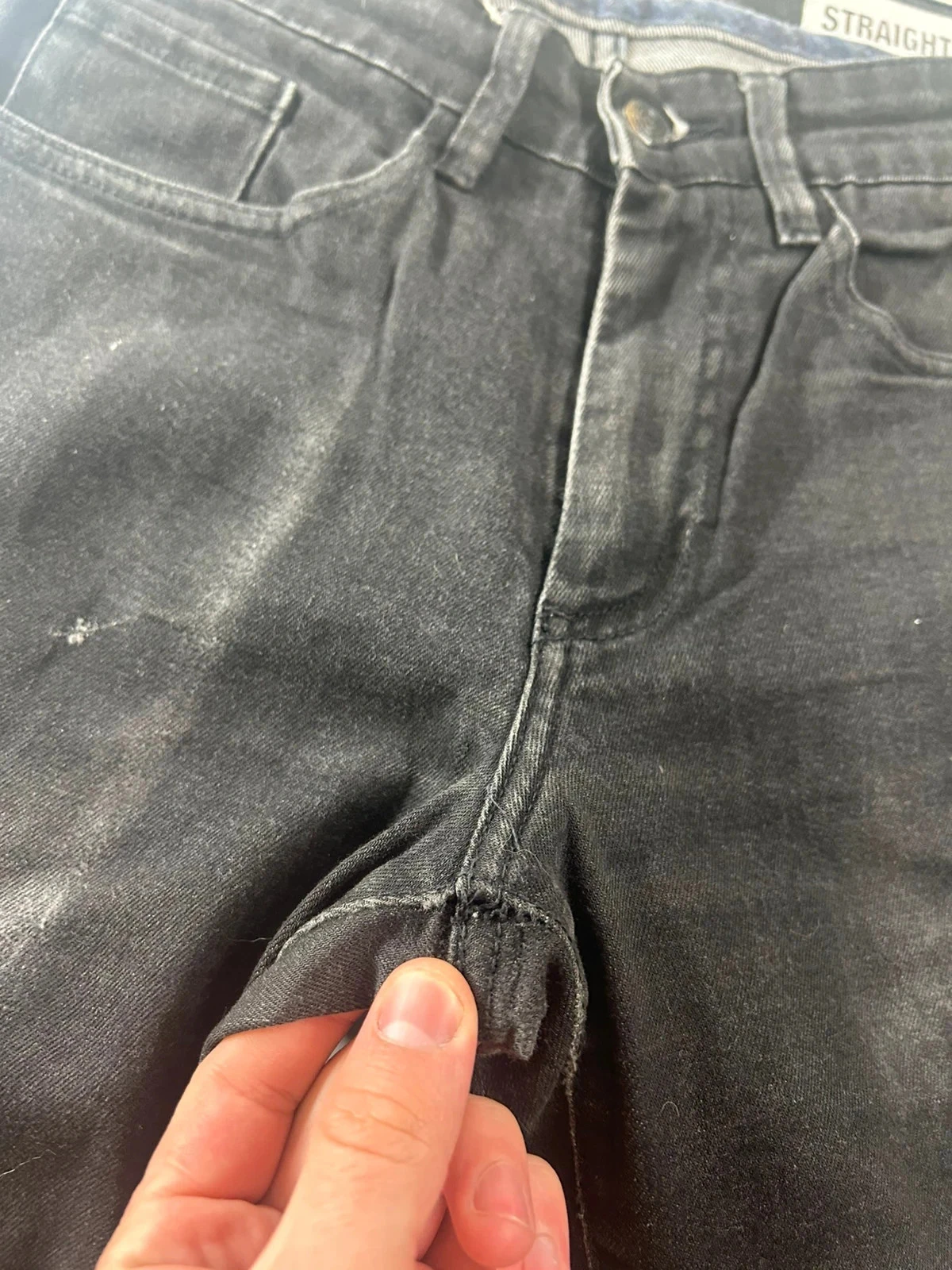 Zwarte rechte jeans Jules w29 l34 – photo 6